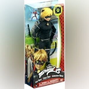 Miraculous Cat Noir 10-11” doll. New sealed in box.